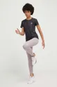 Μπλουζάκι για τρέξιμο adidas Performance Shadow Original μαύρο