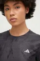 μαύρο Μπλουζάκι για τρέξιμο adidas Performance Shadow Original