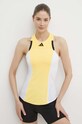 Топ для тренировок adidas Performance slim белый IN6493