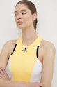 adidas Performance top de antrenament galben IN6493