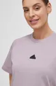 różowy adidas t-shirt Z.N.E