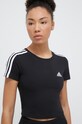 Oblečenie Tričko adidas IR6111 čierna