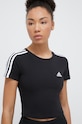 Oblečenie Tričko adidas IR6111 čierna