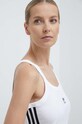 adidas Originals top 3-Stripe Tank biały IR6914