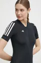 czarny adidas Performance t-shirt rowerowy Tempo Damski