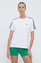 adidas Originals tricou 3-Stripes Tee alb IR8051
