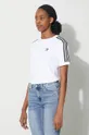 biały adidas Originals t-shirt 3-Stripes Tee