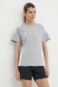 Tričko adidas Performance Tiro24 sivá IR9355