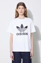 adidas Originals t-shirt Trefoil beżowy IR9534