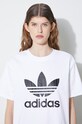 adidas Originals t-shirt Trefoil IR9534 beżowy