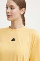 adidas t-shirt żółty IS0664
