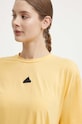 Tričko adidas žltá IS0664