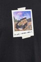 Бавовняна футболка adidas чорний IS1240