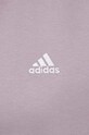 Βαμβακερό μπλουζάκι adidas IS1562 ροζ