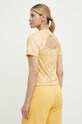 Одежда Футболка для тренинга adidas Performance Flower IS2181 жёлтый