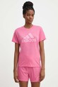 adidas t-shirt rosa IS3631