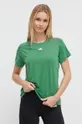 zielony adidas Performance t-shirt treningowy Training Essentials