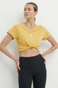 Тениска за трениране adidas Performance Training Essentials жълт IS3966