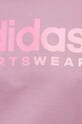 Bavlnené tričko adidas IT1443 fialová
