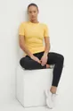 adidas Performance edzős póló Techfit sárga