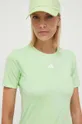 zelená Tréningové tričko adidas Performance Techfit