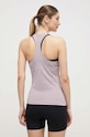 Odzież adidas Performance top treningowy Techfit IT9182 fioletowy