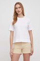 Joop! t-shirt bawełniany bawełna biały 30040356