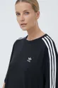 fekete adidas Originals t-shirt 3-Stripes Tee