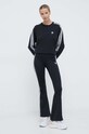 Majica dugih rukava adidas Originals 3-Stripes Longsleeve IU2412 crna SS24