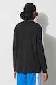Одежда Лонгслив adidas Originals 3-Stripes Longsleeve IU2412 чёрный