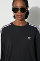 adidas Originals longsleeve shirt 3-Stripes Longsleeve IU2412 black