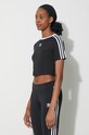 Футболка adidas Originals 3-Stripes Baby Tee чёрный IU2532