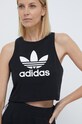 adidas Originals top Trefoil Tank czarny IU0067
