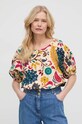 Bavlnená blúzka Luisa Spagnoli viacfarebná 541006.