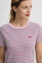Levi's t-shirt bawełniany różowy 39185