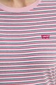 Levi's t-shirt bawełniany 39185 różowy