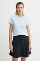 Levi's t-shirt bawełniany niebieski 39185
