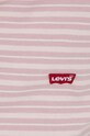 Levi's t-shirt bawełniany 39185 różowy