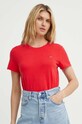 Levi's t-shirt bawełniany czerwony 39185