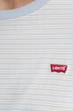 Bavlněné tričko Levi's 39185 modrá