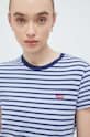 Levi's tricou din bumbac albastru 39185