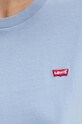 Bavlnené tričko Levi's 39185 modrá