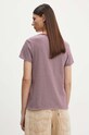 Oblečenie Bavlnené tričko Levi's 39185 burgundské
