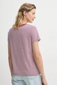 Levi's tricou din bumbac 39185 burgundia SS25