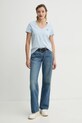Levi's tricou din bumbac 85341 albastru SS25