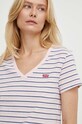 Bavlněné tričko Levi's vícebarevná 85341