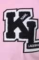 Хлопковая футболка Karl Lagerfeld Женский