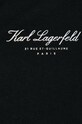 Karl Lagerfeld tricou din bumbac 240W2170 negru