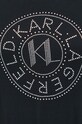 Karl Lagerfeld tricou din bumbac 240W1700 negru