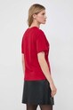 Îmbrăcăminte Karl Lagerfeld tricou din bumbac 240W1704 rosu